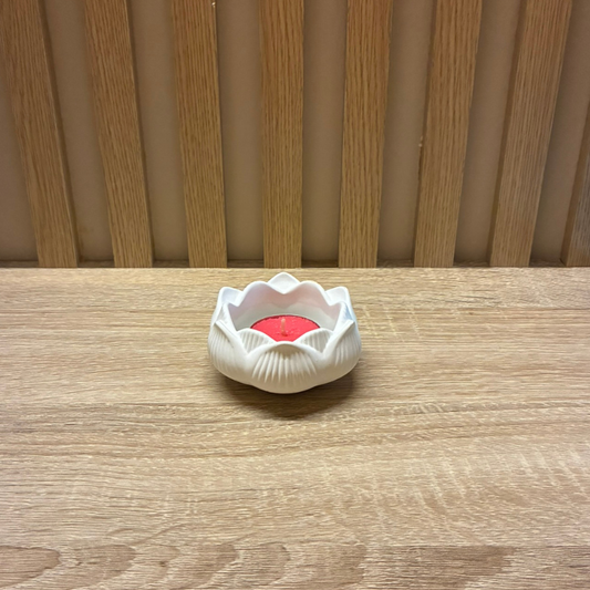 Porta velas "Flor de loto"