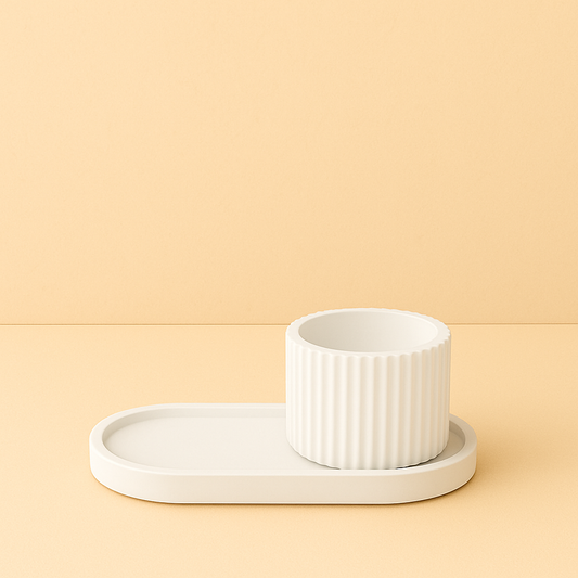 Plato + Vela Pequeña